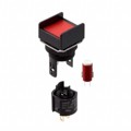M16-AR-5D - PILOT LIGHT 5V LED SQUARE RED