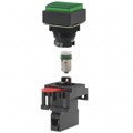 M22-CG-24A - PILOT LIGHT SQUARE GRN 24VAC/DC