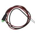 5595201007F - LED SNAP-IN PANEL 5MM 3V GREEN
