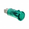 FL1P-10QJ-1-G3V - LED GRN 10MM SNAP 3VAC/DC STK