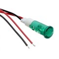 FL1P-10QW-1-G12V - LED GRN 10MM SNAP 12VAC/DC UL ST
