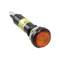 6103332120F - LED PNL IND 10MM ROUND YLW POLY