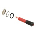 Q6P1BXXR24E - INDICATOR 24V 6MM PROMINENT RED