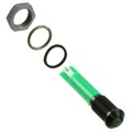 Q6P1BXXG24E - INDICATOR 24V 6MM PROMINENT GRN