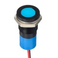 Q14F3BXXB12E - LED PM INDICATOR FLUSHED BLUE