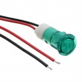 FL1P-12QW-1-G3V - LED GRN 12MM SNAP 3VAC/DC STK