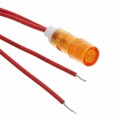 FL1P-6QW-1-Y12V - LED YEL 6MM SNAP 12VAC/DC STK