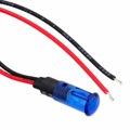 FL1P-8QW-2-B110V - LED BLU 8MM SNAP 110VAC/DC STK