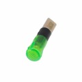FL1P-8QJ-2-G12V - LED GRN 8MM SNAP 12VAC/DC STK