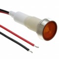 FL1P-10NW-4-Y2V - LED YEL 10MM NUT 2VAC/DC STK
