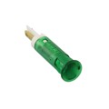 QS81XXG24 - INDICATOR 8MM FIXED GRN 24V SLDR