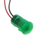 6541203103F - 1/2" FLT SNAP GN 12VDC W/LEADS