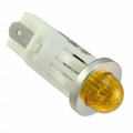 1092QM3-28V - LED PMI, AMBER, SMALL DOME, 28V