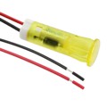 QS83XXHY110 - INDICATOR 8MM FIXED HI YEL 110V