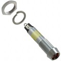 6092112120F - LED PNL MT 9MM 6V CHROME RED
