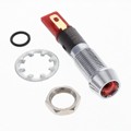FL1M-8CJ-2-R110V - LED RED 8MM NUT 110VAC/DC STK
