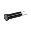 44-RAG12H-CWO - PMI .250" LED 12V TAB CLEAR RED/