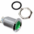 FL1M-12CA-1-G3V - LED GRN 12MM NUT 3VAC/DC STK