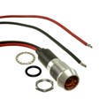FL1M-12CW-1-Y2V - LED YEL 12MM NUT 2VAC/DC STK