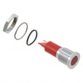 Q16F1CXXR12E - INDICATOR 12V 16MM FLUSH RED