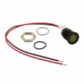 Q14F5BXXHY24E - LED INDICATOR 14MM FLUSH BLACKBE