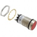 5561503304F - LED PNL MT 1" 12V WT FLAT RED