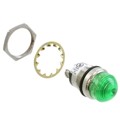 5563606304F - LED PNL MT 1" DOME GREEN 72VDC