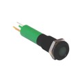 19011251 - LED IND 8MM GREEN 12VDC 20MA