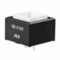 UB01KW035D - INDICATOR SQ BLACK HSNG AMB LED