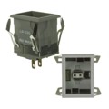 LB03GW01 - IND PB ILLUM RECT GRAY SLV SLD