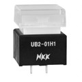UB201KW035C-3JB - INDICATOR PB RD ILL SQ FLAT CAP