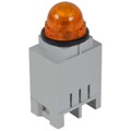 13SBLA24ST-13ARR - 13MM ST 24V AMBER LED/LENS ROUND