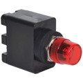 16MV20-277DLW-MPLLRD - 16MM 20-277V AC/DC WH LED RD LNS