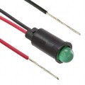 5595201023F - LED PMI SNAP-IN GRN PVC FREE