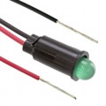 5595201027F - LED PMI SNAP-IN GRN PVC FREE