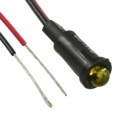 5581601007F - LED PMI SNAP-IN 585NM YLW .156"