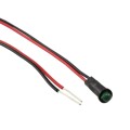 5580201810F - LED PANEL IND GRN DIFF SNAP-IN
