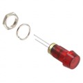 6083131110F - LED PNL IND 8MM RED LOCKWASH/NUT