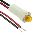 1092A3-125VAC - LED PANEL INDICATOR AMBER 125V