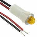 1092M3-28V - LED PANEL INDICATOR AMBER 28V