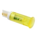 QS101XXY12 - INDICATOR 10MM FIXED YE 12V SLDR