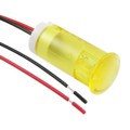 QS123XXY24 - INDICATOR 12MM FIXED YE 24V WIRE