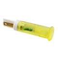 QS81XXY12 - INDICATOR 8MM FIXED YEL 12V SLDR