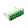 2390QD5-28V - INDICATOR NEON GREEN PANEL MNT