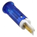 QS101XXB12 - INDICATOR 10MM FIXED BL 12V SLDR