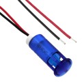 QS103XXB24 - INDICATOR 10MM FIXED BL 24V WIRE