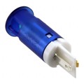 QS121XXB12 - INDICATOR 12MM FIXED BL 12V SLDR
