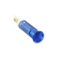 QS81XXB12 - INDICATOR 8MM FIXED BLU 12V SLDR
