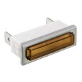2330QD3 - INDICATOR NEON AMBER PANEL MNT