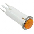NL67C2A - LAMP NEON PNL MNT 125V AMBER